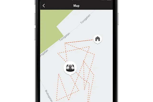 Sledenje kraji z GPS husqvarna automower