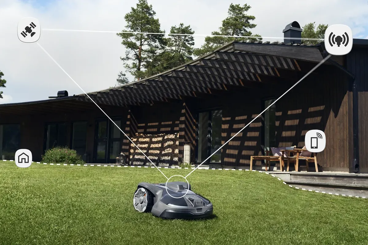 Husqvarna robotska kosilnica automower 320 NERA satelitska tehnologija